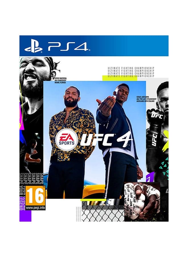 UFC 4 (Intl Version) - Fighting - playstation_4_ps4