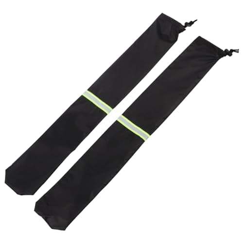 TOPPERFUN 2Pcs Wiper Blade Protectors, 25.5x3.9in Polyester Car Windshield Wiper Cover, 210D Waterproof Rain and Bird Droppings RV Wiper Blade Guards for Cars SUVs and Trucks