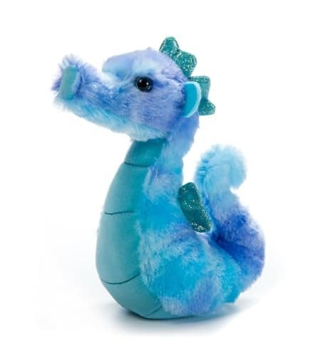 The Petting Zoo Seahorse Stuffed Animal Plushie Gifts for Kids Scoopz Sealife Animals Seahorse Plush Toy 8 inches