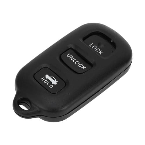 X AUTOHAUX Key Shell Case Keyless Entry Remote Key Fob Replacement Case for Toyota Camry 2000-2006 for Toyota Solara 2002-2006 4 Buttons GQ43VT14T