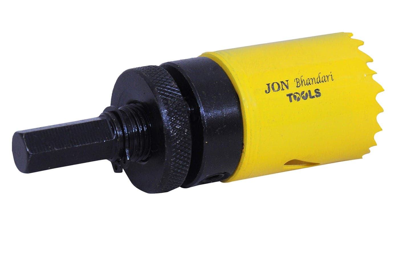 Jon Bhandari Tools 35mm Bi-Metal Hole Saw Cutter – HSS (High Speed Steel) Blade, Heavy Duty Metal Cutting Hole Cutter for Iron, Steel, Aluminium – Compatible with Power Drills & Rotary Tools