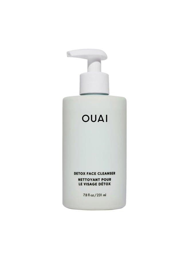 Detox Facial Cleanser - Deep Cleansing Face Wash with Glycolic Acid, Niacinamide & PHA - Removes Sweat, Dirt & Oil Without Drying - Gentle Face Cleanser for Post-Workout (7.8 Fl Oz)