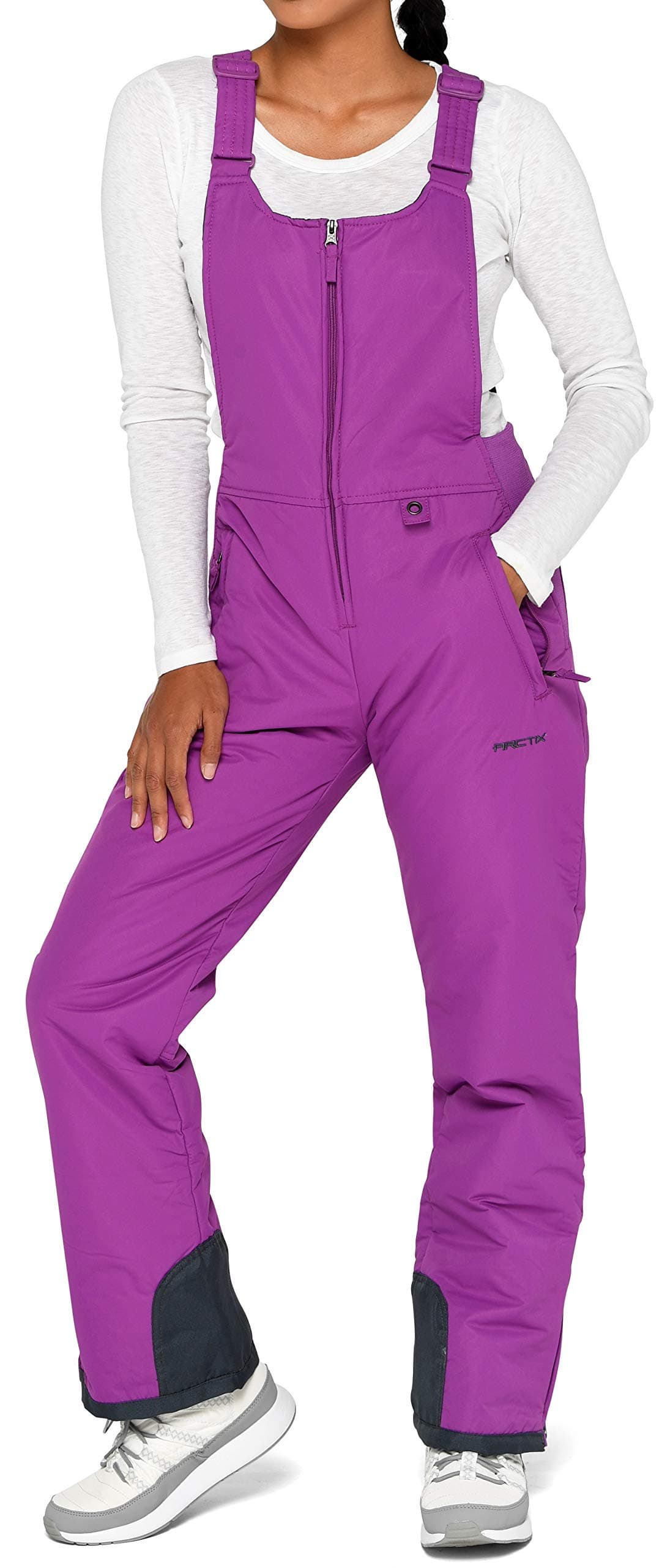 Arctix Kids Insulated Snow Bib Overalls Amethyst Medium