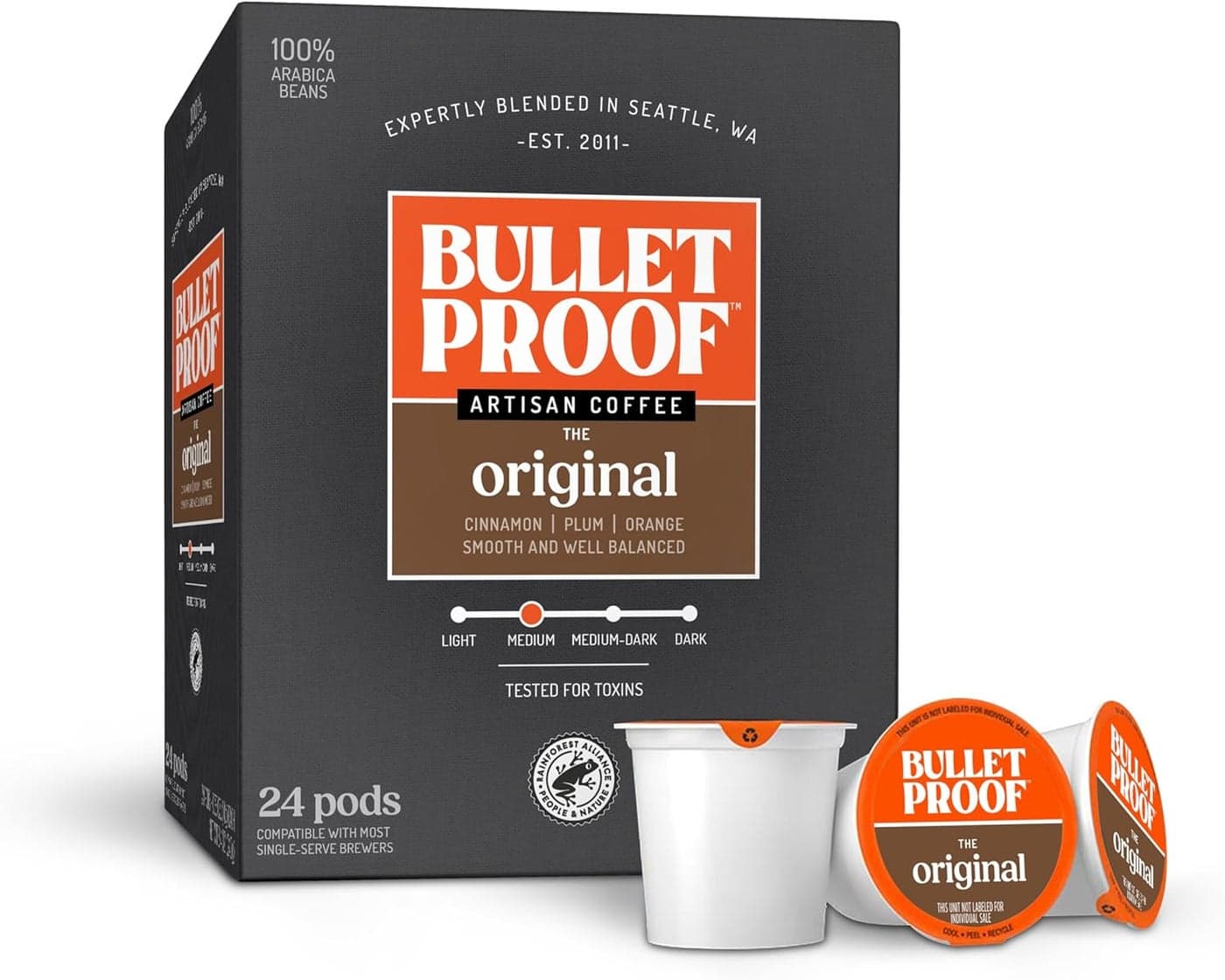 Bulletproof The Original Roast Coffee Pods