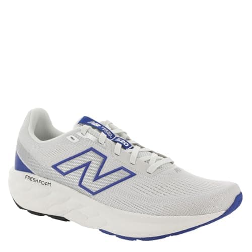New Balance Men's Fresh Foam 520 V9 Running Shoe, Grey Matter/Reflection/Team Royal, 7.5 M