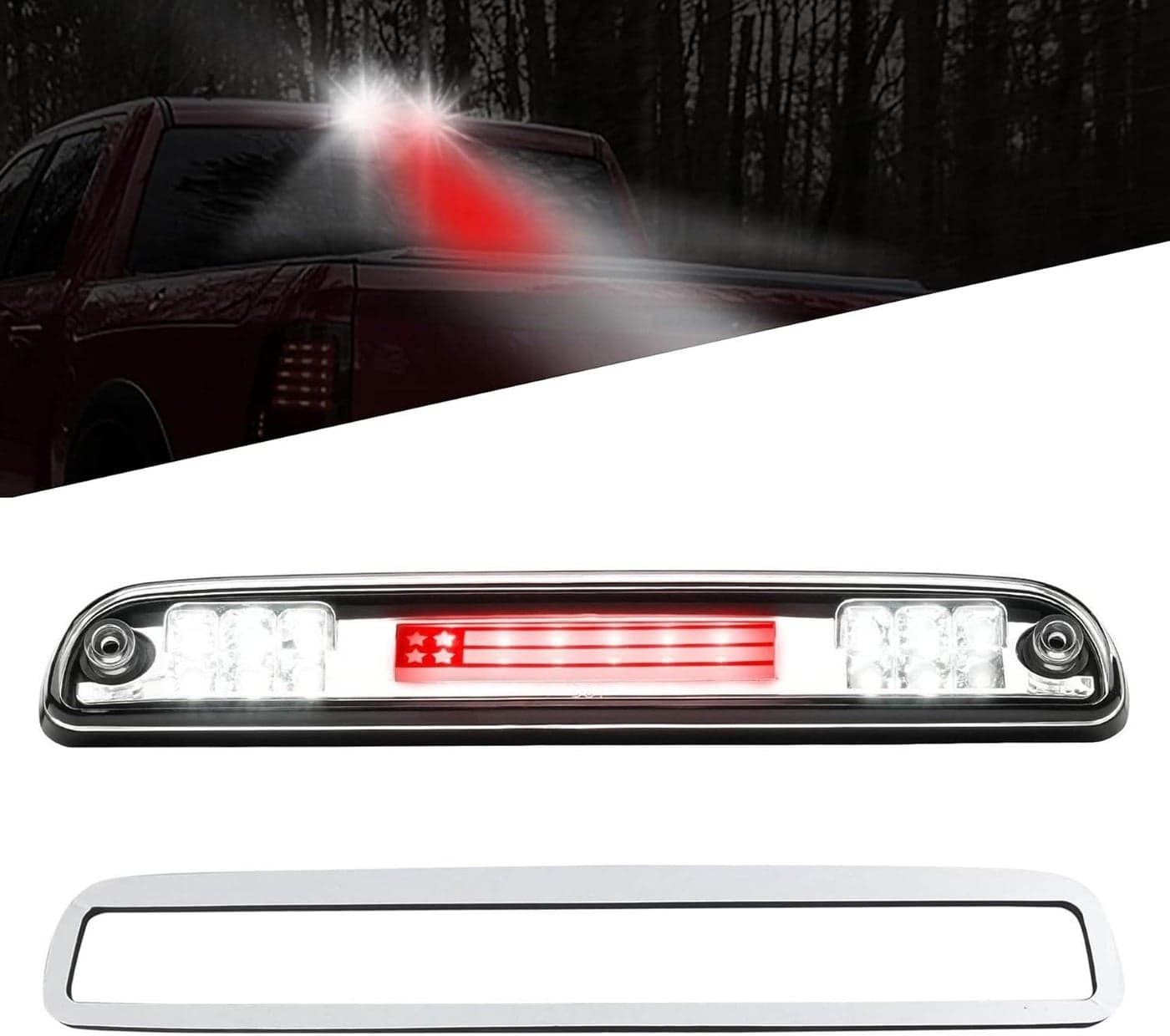 Gubebaili LED Third Brake Light for Ford and Mazda Vehicles