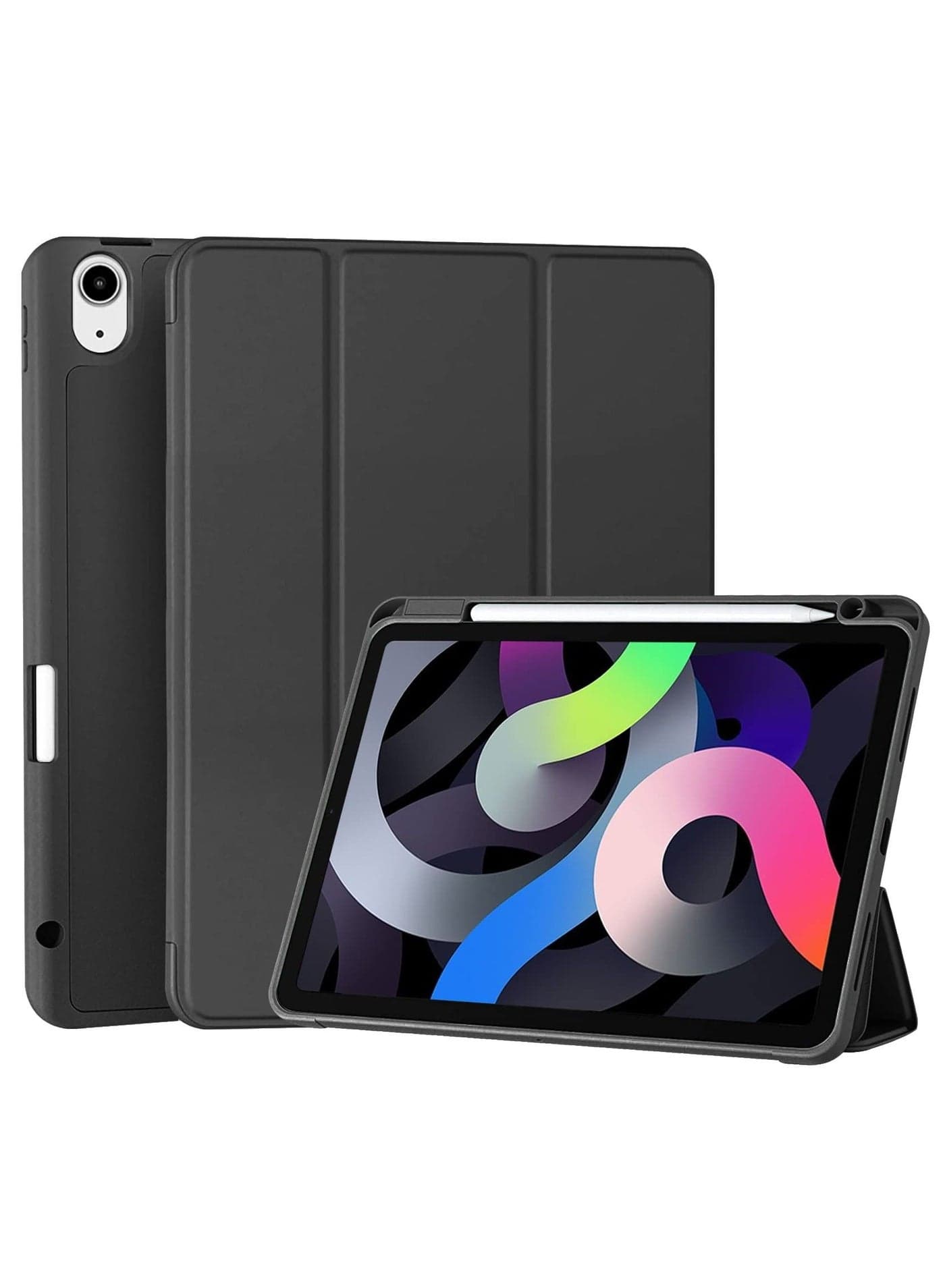 IPad 10th Generation Case 2022 IPad 10.9 Inch Case with TPU Shockproof Frame Cover with Pencil Holder Support Auto Sleep/Wake