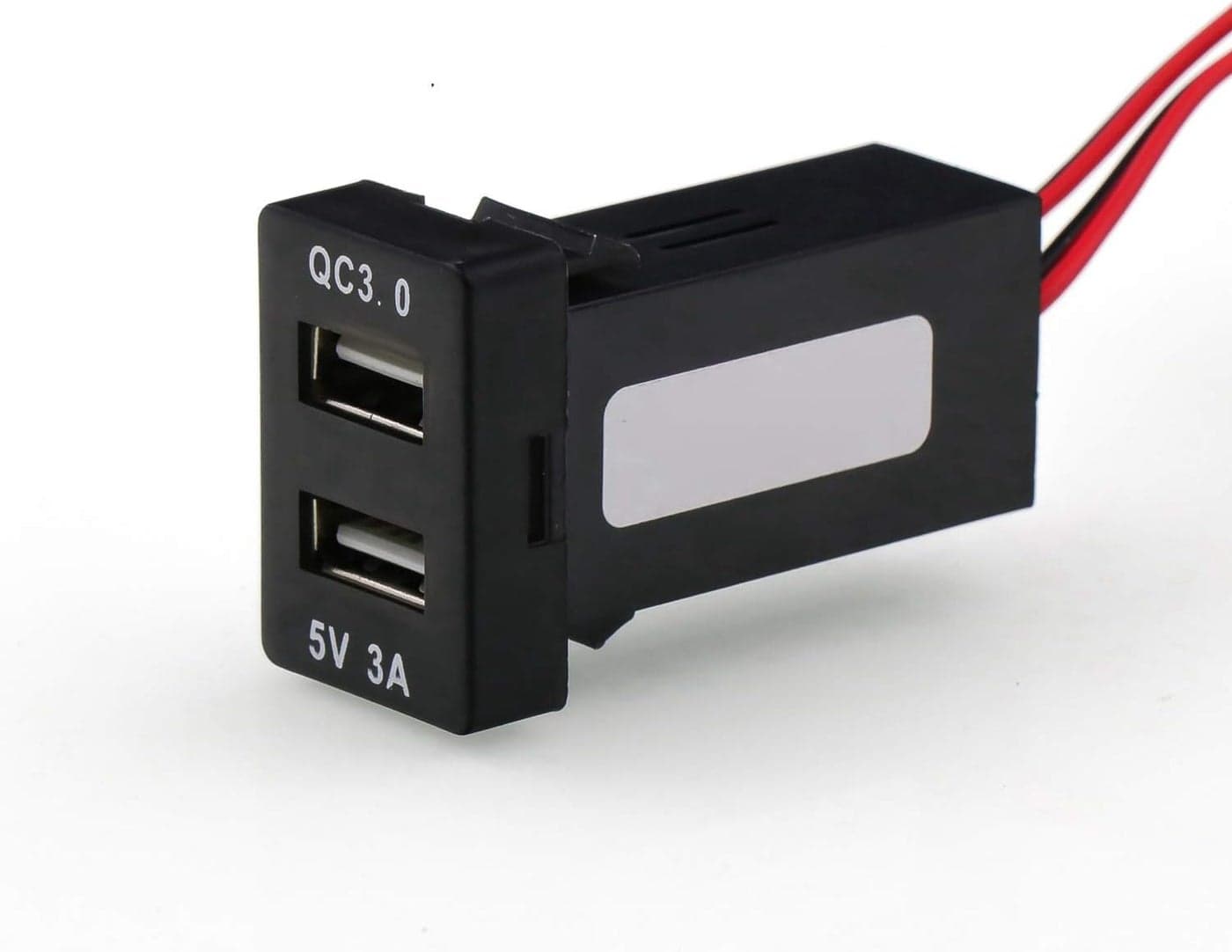 Timloon QC3.0 Dual USB Power Socket - Quick Charge Car Charger Adapter for Toyota