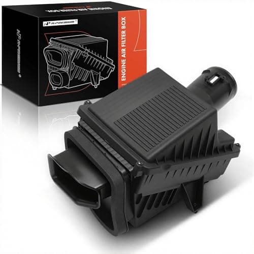 A-Premium Engine Air Filter Cleaner Box Housing Compatible with Chevy, GMC & Cadillac Models - Silverado 1500 2014-2019, Suburban, Tahoe, Savana 1500 2500 3500, Sierra, Yukon, Escalade