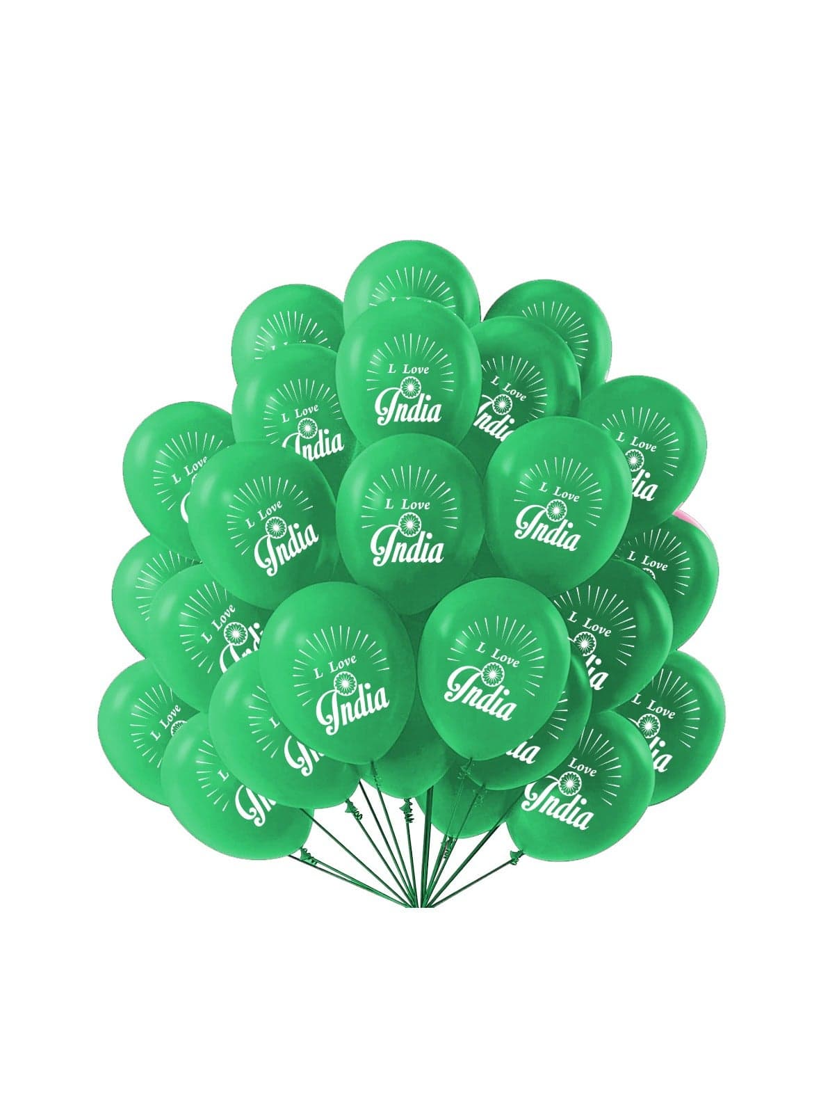India Independence Day Latex Balloons – Perfect for Decorating Parties, Schools, and Celebrations – Ideal Souvenir and Party Favor for Independence Day Events