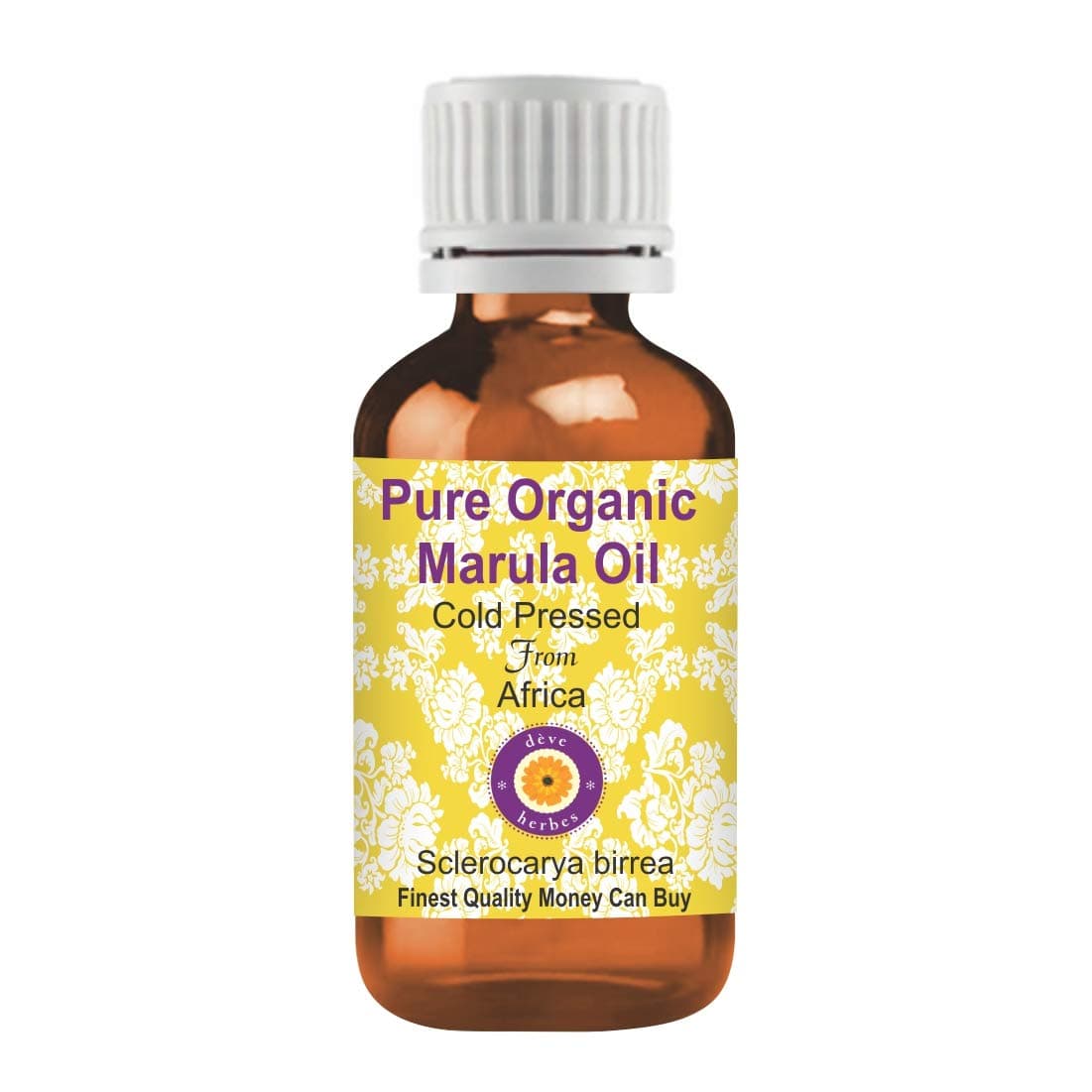 dve herbes Organic Marula Oil Sclerocarya birrea Cold Pressed Pure Natural Undiluted For Diluting Essential oils For Skin Massage NonSticky Lightweight Unisex 15ml 050 oz