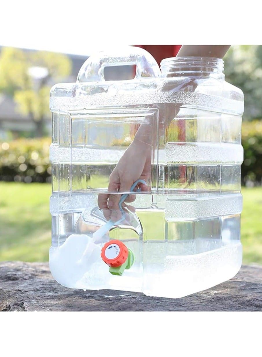 Outdoor bucket 12LPortable Food-Grade Water Container with Faucet for Camping Picnic