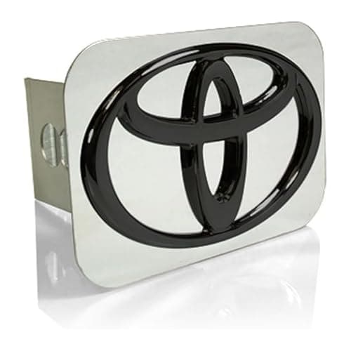 Toyota Black Logo Tow Hitch Cover