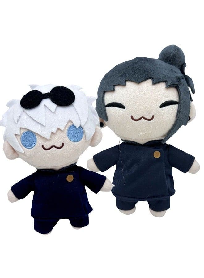 Satoru Gojo Plush |Stuffed Animal JACK Plush Doll | Soft u0026 Fluffy JJK Figures Cuddle Plush Pillow | Simulation Home Decor Birthday Gift for Adults Kids Boys Girls
