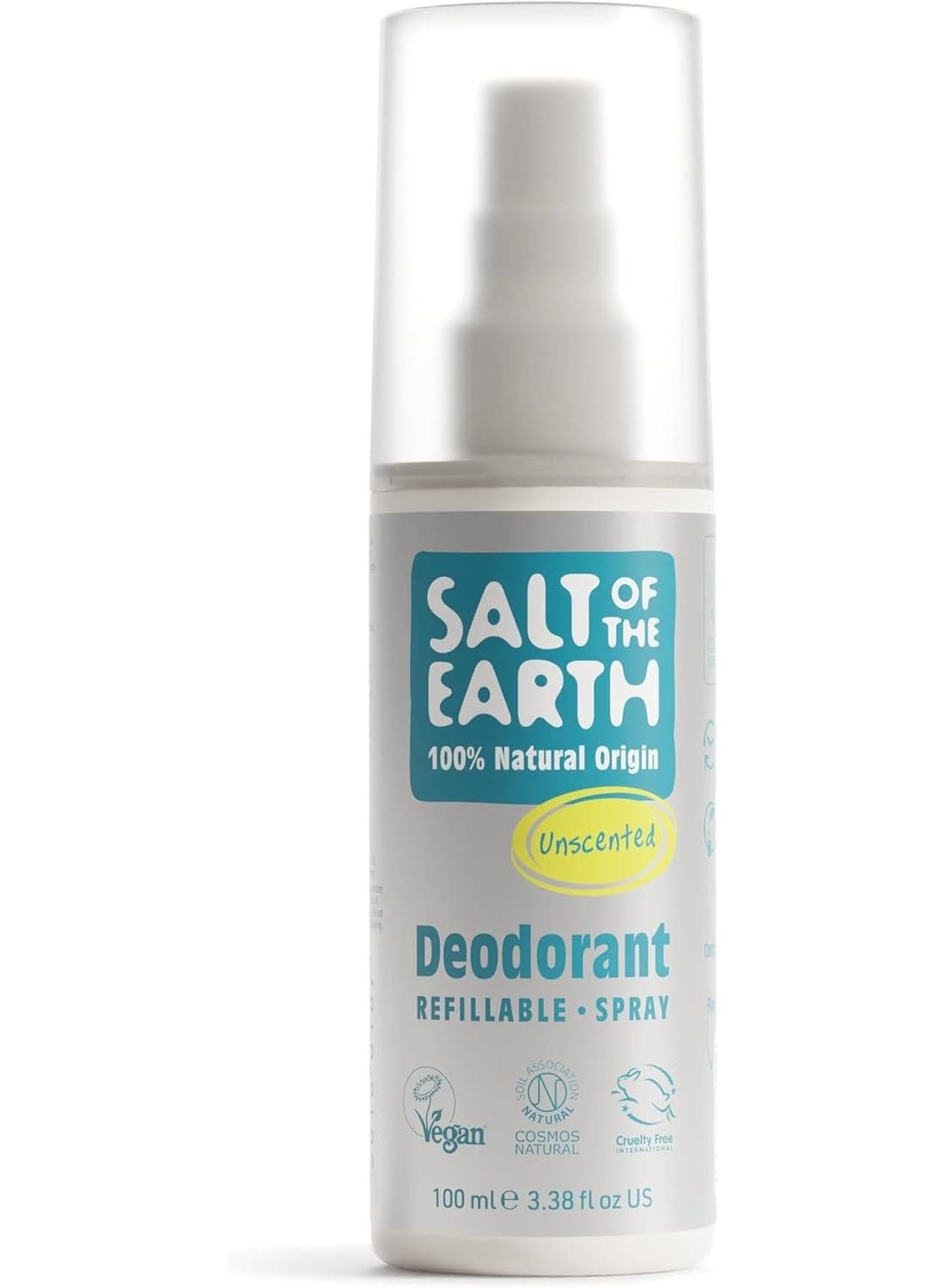 Salt Of The Earth Natural Spray Deodorant 100ml (Case of 12) — 100M