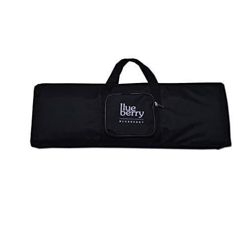 Blueberry KB-20 Keyboard Padded Gig Cover Bag Compatible with Casio SA-76, Casio SA-77, Casio SA-78, Casio SA-80, Casio SA-80, Casio SA-81 Keyboards (Black)