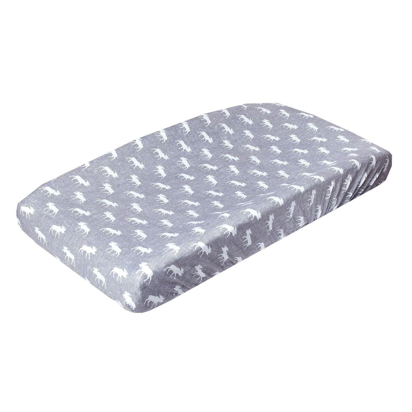 Copper Pearl Premium Knit Changing Pad Cover Soft Stylish and Universal Fit for All Standard Diaper Changing Pads Trendy Design Changing Pad Covers Scout