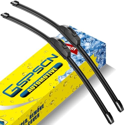GSPSCN OEM QUALITY 26''+18'' Premium Original Replacement Windshield Wiper Blades,Quiet and Durable Stable High Performance All-Season Auto Wiper Blades for J Hook (Pack of 2)