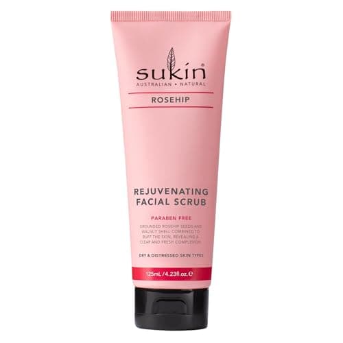 Sukin Rosehip Rejuvenating Facial Scrub, 4.23 Ounces