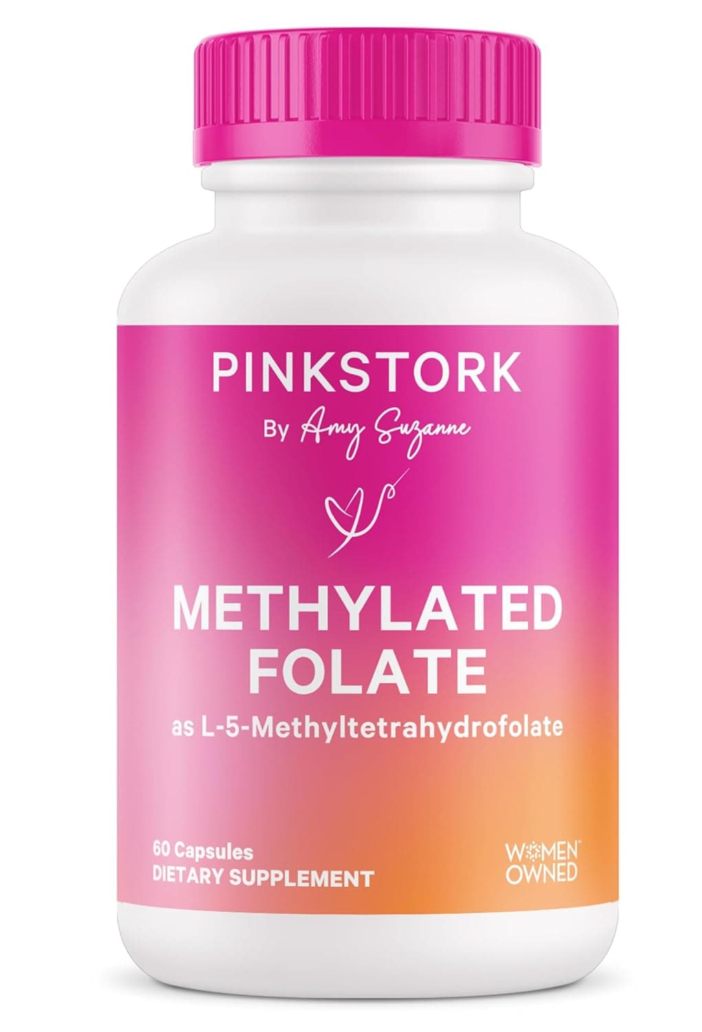 Methylated Folate Dietary Supplement for Women