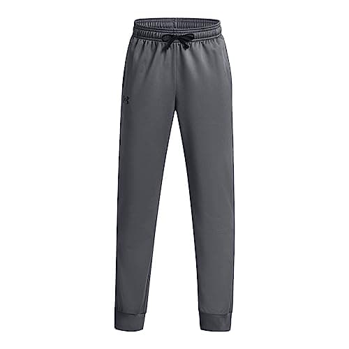 Under Armour Boys Brawler 2.0 Tapered Pants, (012) Pitch Gray / / Black, Small Plus
