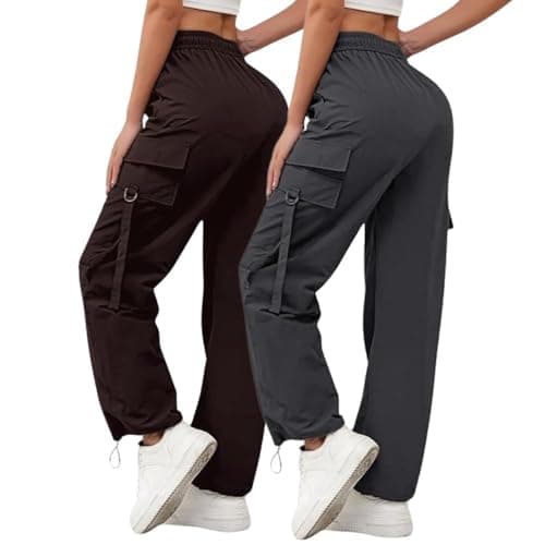 Leriya Fashion Women's Regular Fit High Rise Trouser | Cargo Style Trousar Track Pants | Hight Waist (Available in Plus Size and Combo Pack of 2)