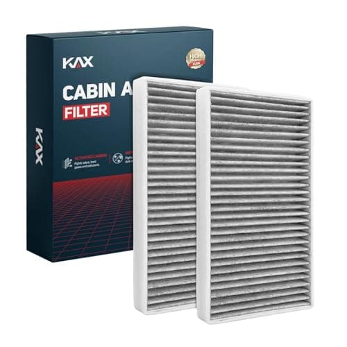KAX Cabin Air Filter with Activated Carbon, CF8791A Replacement for Chevrolet Silverado, Suburban, Avalanche, Tahoe, GMC Sierra1500 2500, Yukon XL, Cadillac Escalade, Strong Adsorption Cabin Filter