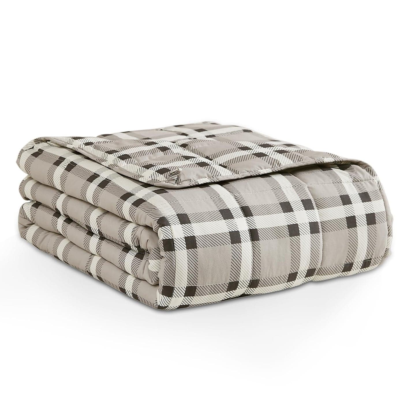 LAGRATY Weighted Blanket 60x80 15lbs Cooling Breathable Heavy Blanket Microfiber Material with Glass Beads for Adult AllSeason Summer Fall Winter Soft Thick Comfort
