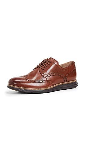 Cole Haan Men's Original Grand Shortwing Oxford, woodbury/java, 10 Medium US