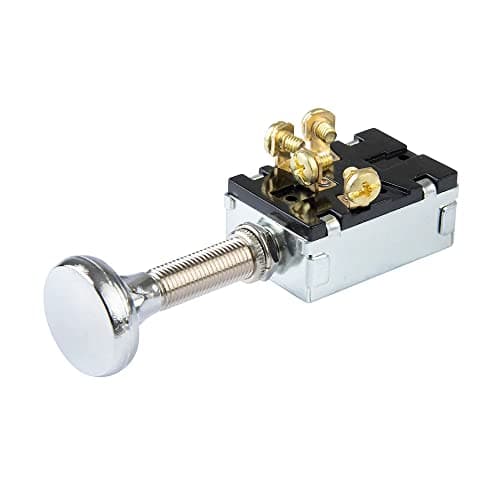 BEP 3 Position SPDT Off/On1&2/On1&3 Push Pull Switch