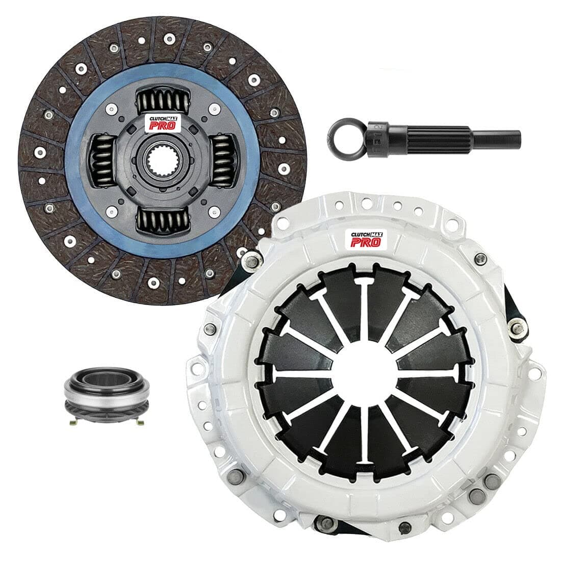 ClutchMax PRO Performance Stage 2 Clutch Kit Compatible with Hyundai 20122019 Accent 20122017 Veloster NonTurbo 20122018 Kia Rio 20102018 Soul 16L CP24010HDST2