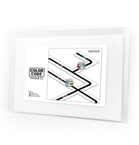 Ozobot Color Code Magnets Base Kit Interactive Coding Learning Tool for Kids Ages 5 Enhances Logic ProblemSolving Skills Classroom Education 36 Tiles Evo Required Not Included