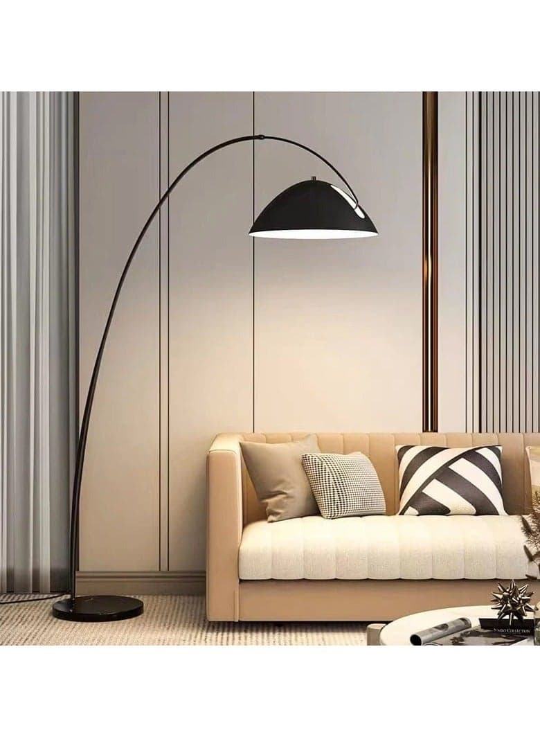 Nordic Simple Eye Protection Vertical Creative Floor Lamp for Living Room, Study, and Bedroom with 12W Remote Control