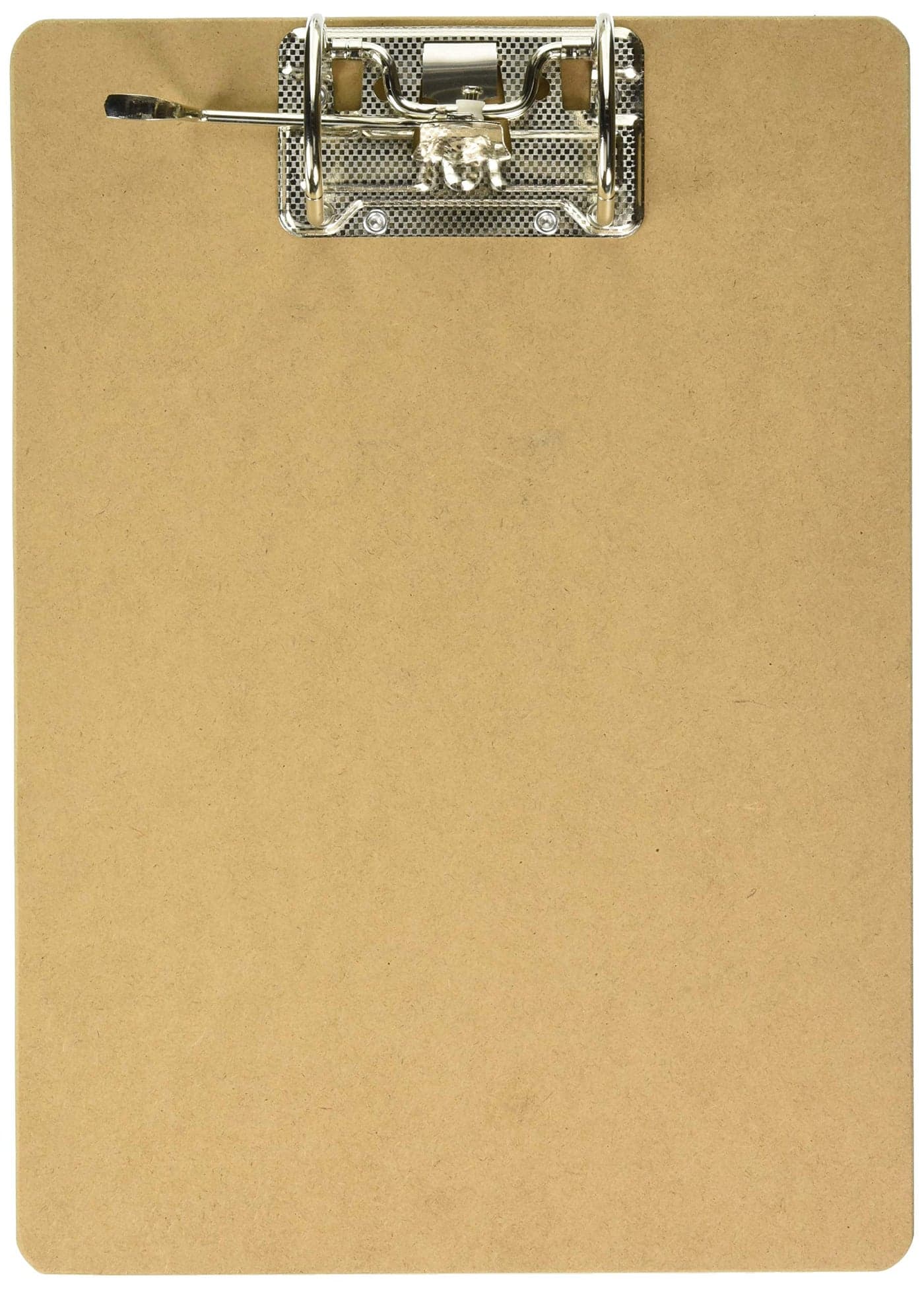 Charles Leonard Letter Size Masonite Clipboard with Shannon Style Arch Posts Two Sided Smooth Brown 9 X 145 Inches 89533