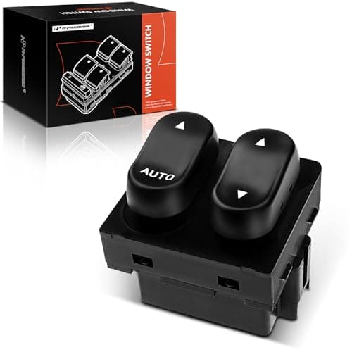 APremium Front Driver Power Window Switch Compatible with Ford F150 F150 19992002 F250 F250 1999 Standard Cab 2Door Only Replace XL3Z14529AA