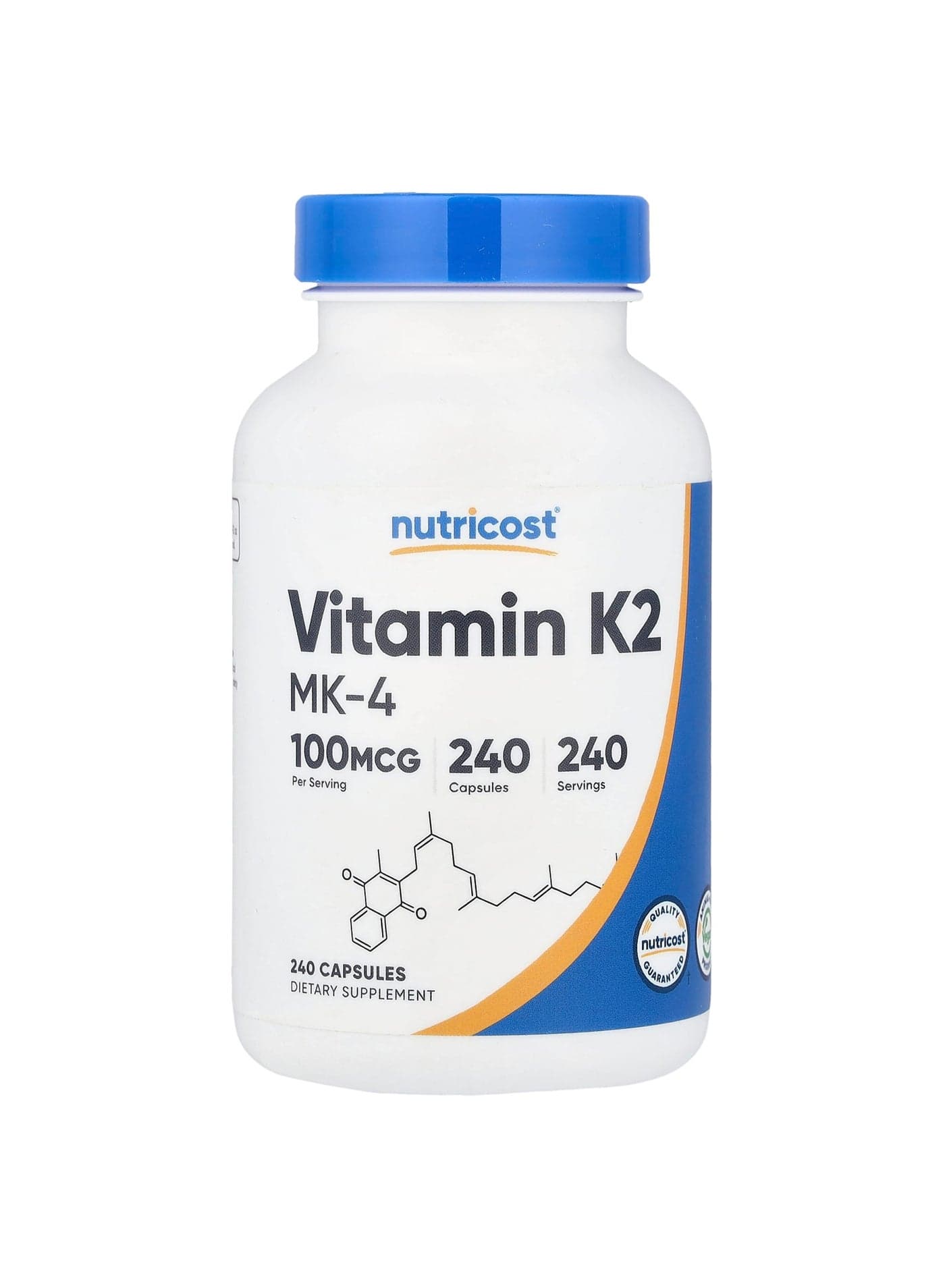 Vitamin K2 MK-4, 100 mcg, 240 Capsules