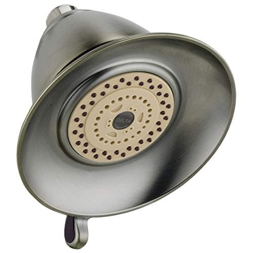 Delta Faucet 3-Spray Touch-Clean Shower Head, Stainless RP34355SS