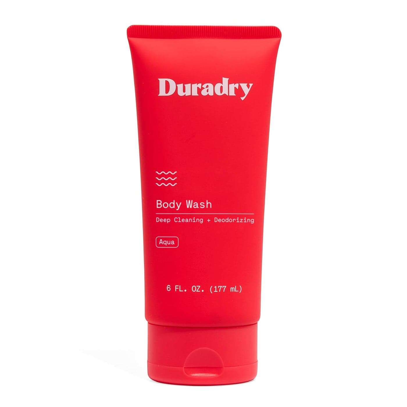 Duradry Deodorizing Body Wash for Women and Men Odor control Deep Cleansing Nourishes and Moisturizes Skin Made with Natural Ingredients Aqua Fragrance 6 Fl Oz