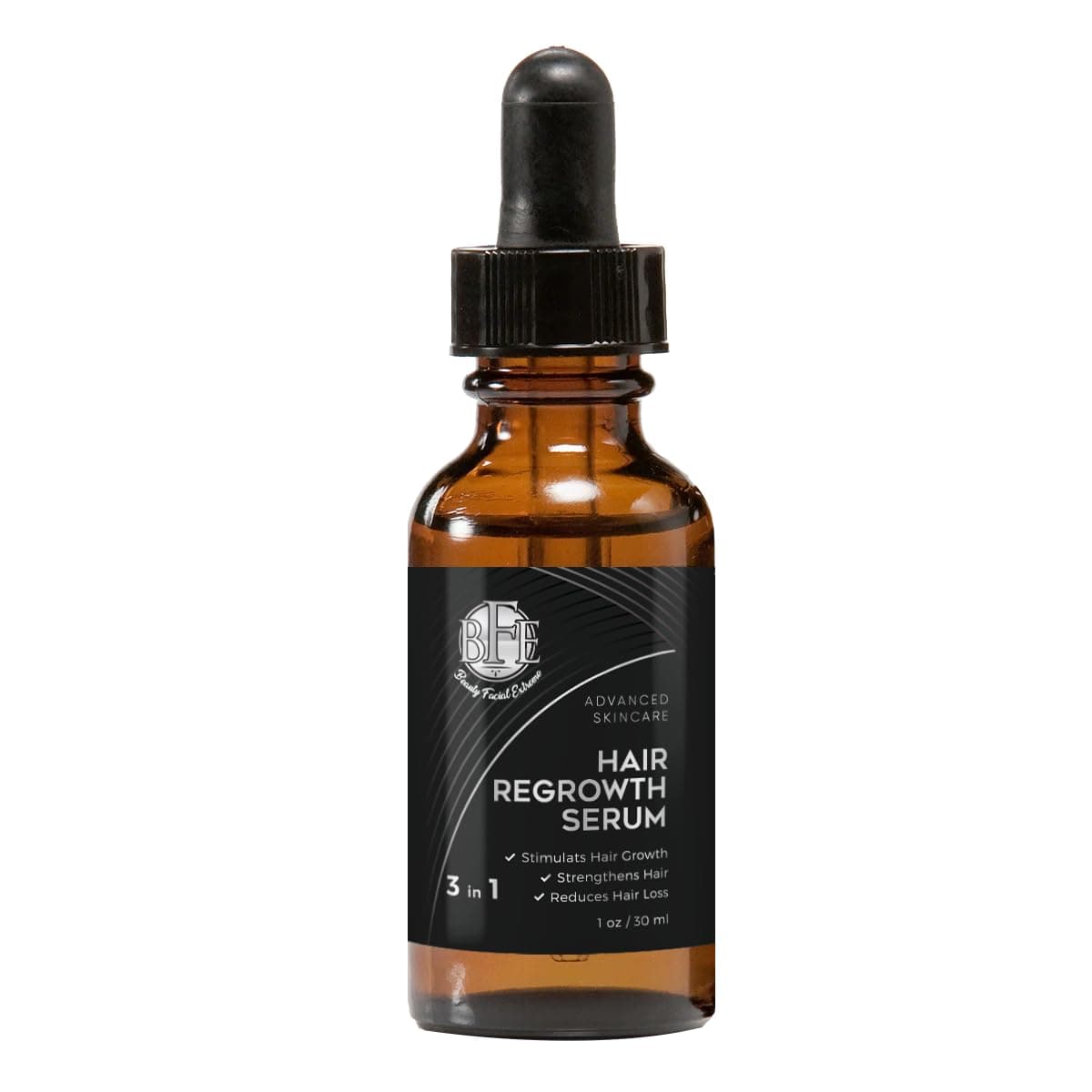 Hair Regrowth Serum Maximum Strength DHT Blocker Repairs Stimulates New Follicle Hair Growth Grow Stronger Thicker Fuller Longer Healthier Hair For Men Women with No Side Effects