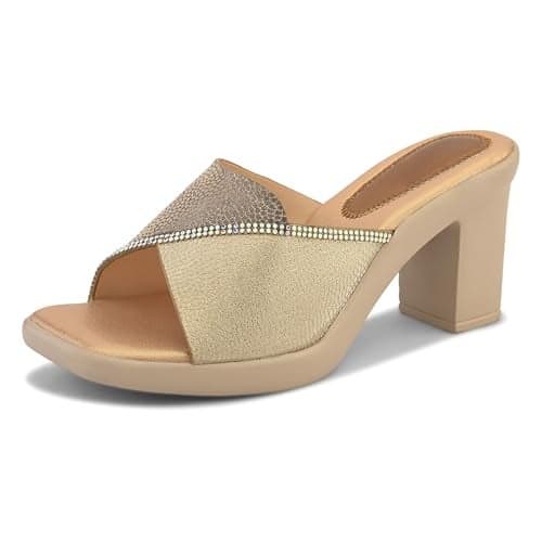 Centrino Women's Heel Sandals | Elegant High Heel Sandals for Ladies | Soft Cushioned Footbed for Enhanced Comfort | Stylish & Chic Design | Durable and Comfortable Fashion Sandals 9402-4