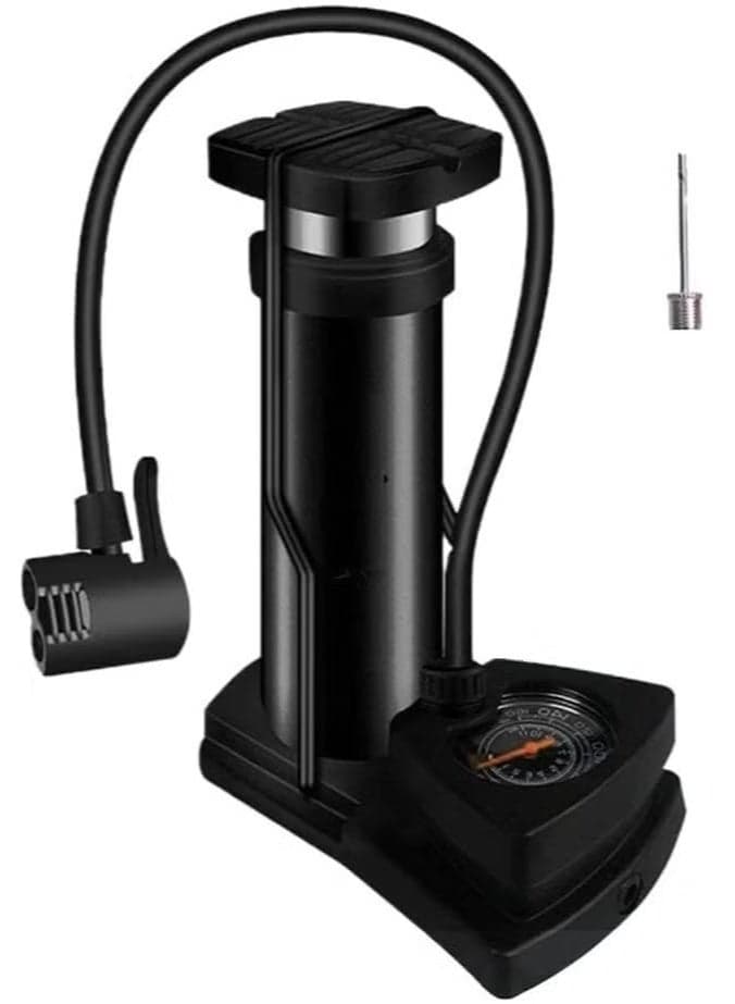 Durable Foot Pump – Easy and Efficient Inflation Pump for Tires, Sports Equipment, Bikes, and Inflatable Toys – Lightweight and Portable Design with Anti-Slip Base – Ideal for Cars, Bicycles, Footballs, Basketballs & More – Reliable Air Pressure Pump for Quick Inflation
