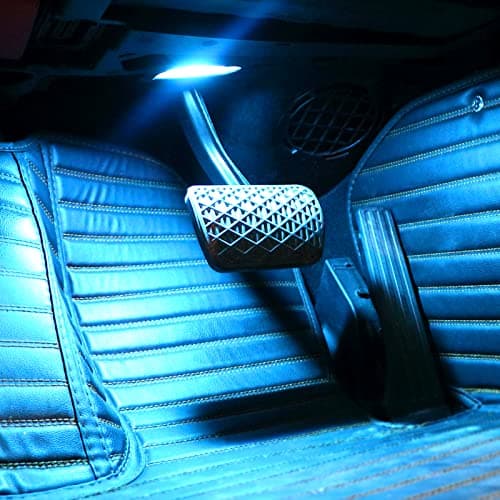Jaronx Compatible with Mercedes Benz Ambient Lights for C Class W204/E W212/S Class W221, Three Colors LED Ambient Lighting Interior Lights for Footwell Lamp, Trunk Lamp, Make-up Mirror Lighting