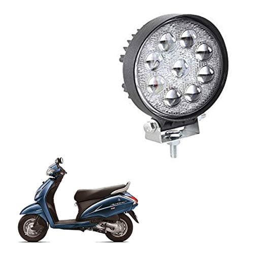 Kandid Bike Spot Beam Lamp Motorcycle Led Fog Light For Honda Activa 3G (12W)
