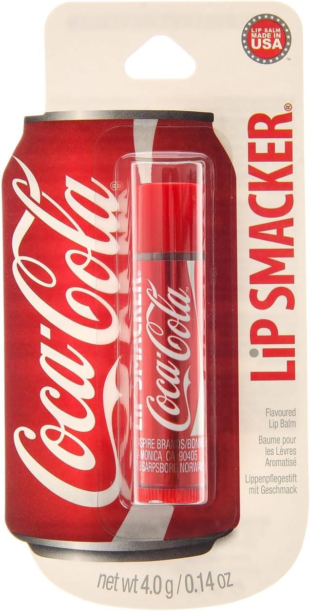 Claires Girls and Womens CocaCola Flavour Lip Smacker Lip Balm
