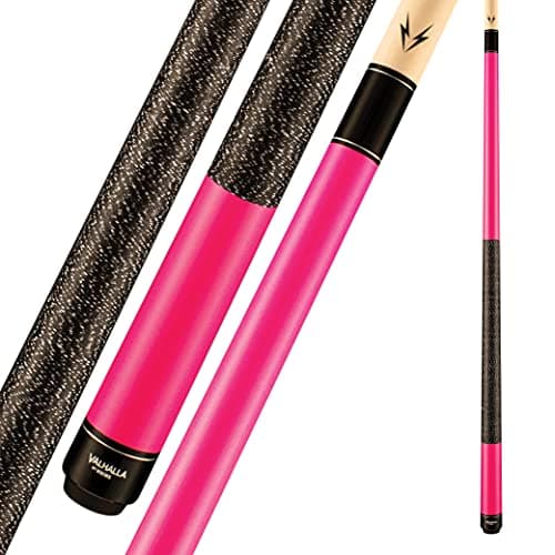 Viking Valhalla 100 Series with Irish Linen Wrap 2 Piece 58 Pool Cue Stick VA116 19oz Pink