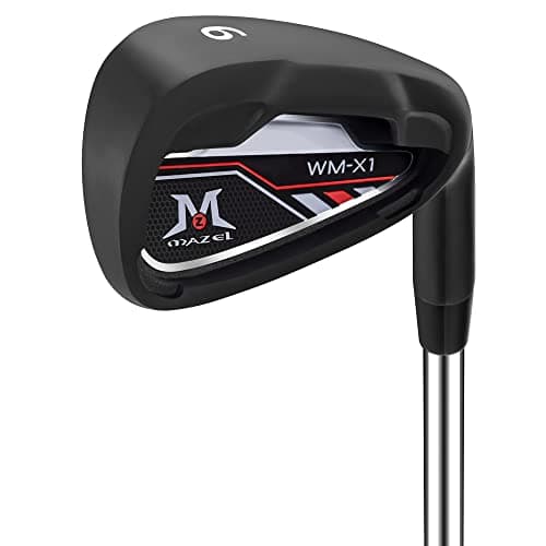 MAZEL WMX12 Individual Men Golf Club Irons 123456789Pitching WedgeApproach WedgeSand Wedge with GraphiteSteel Shafts for Right Handed