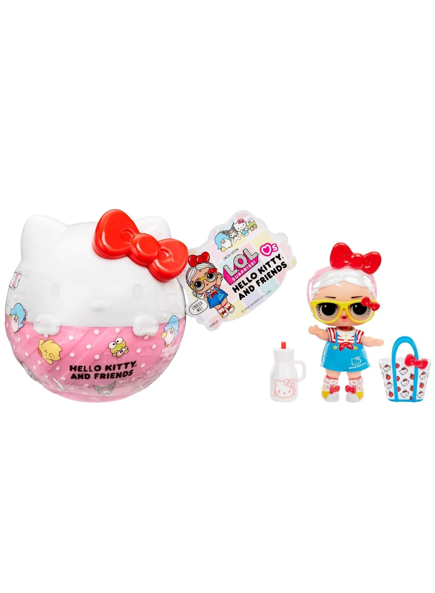 L.O.L. Surprise! Loves Hello Kitty & Friends - 1 piece Only | Assorted/Style May Vary | Gift for Girls Age 4+