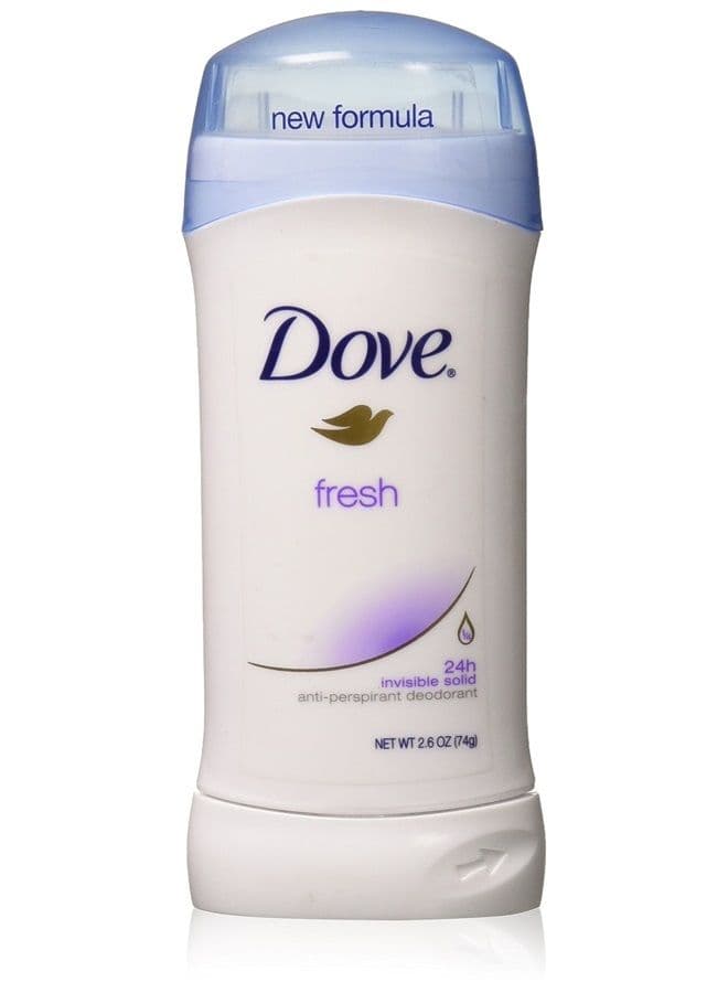 Invs Sold Frsh Size 2.6z Dove Fresh Invisible Solid Antiperspirant Deodorant