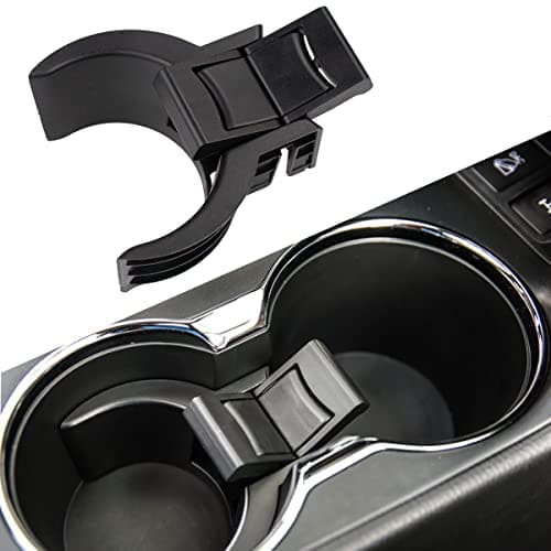 RLBHILON Cup Holder Insert Divider Compatible with Toyota Highlander 2014 2015 2016 2017 2018 2019 Year