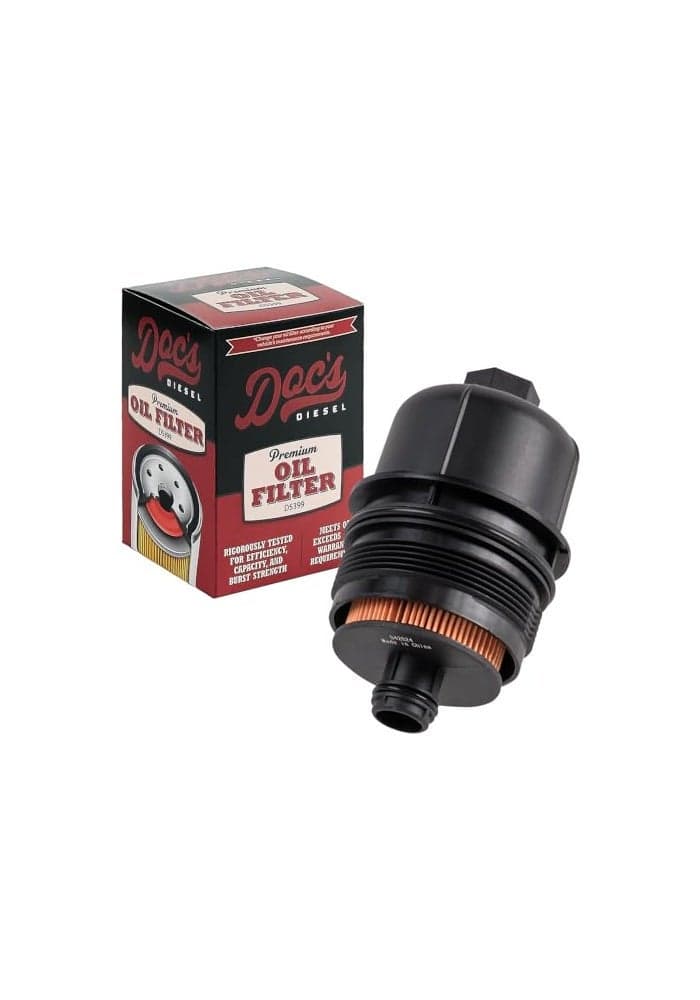 Docs Diesel Oil Filter D11880 Compatible with Jeep WranglerGladiator 30L EcoDiesel 2020 RAM 1500 30L EcoDiesel 2020 Replaces 68507598AA 68498720AA